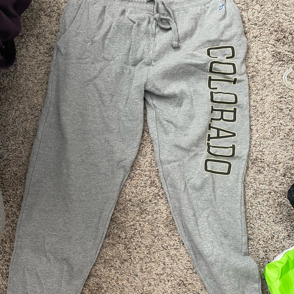 CU Boulder sweatpants!